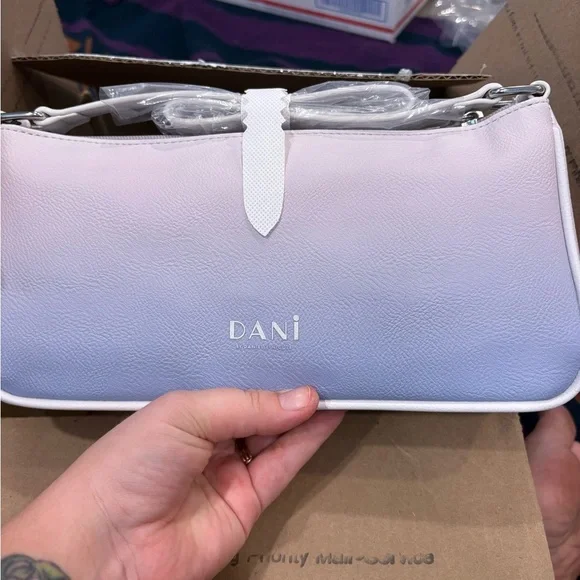 Danielle Nicole Pastel Mini Bag with Ariel Design - Picture 2 of 2